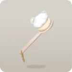 泡の付いたボディブラシ