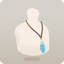羽根ネックレス