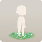 足元に咲く花畑