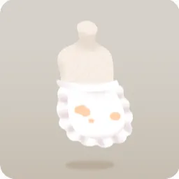 紅茶染みのエプロン