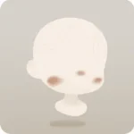 泥遊びのあとの顔