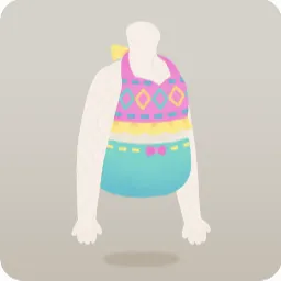 ボヘミアン柄水着セットアップ