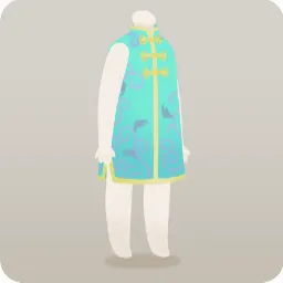 みやびな青色チャイナ服