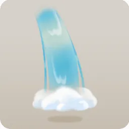 洞窟の妖精のドレス・夜