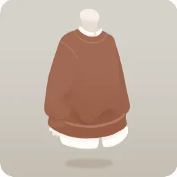 ブラウンスウェット
