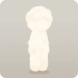 ふわふわの綿