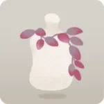 植物のマフラー・赤