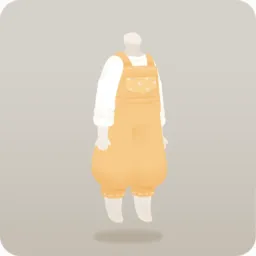 イエローステッチサロペット