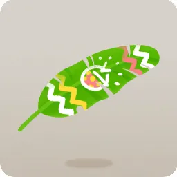 虫寄せの葉っぱ