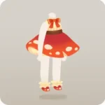 レッドキノコワンピ