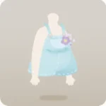 お花付きジャンパーキュロット