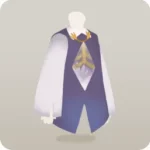 金の骨が透けたトップス