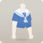 紺色のセーラー