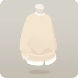 ベージュスウェット