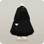 あやしげなブラックワンピ