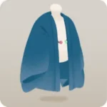 シンプルなデニムの羽織