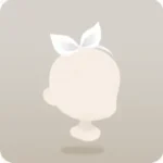 白いカチューシャリボン