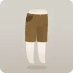 目盛りの描かれたパンツ
