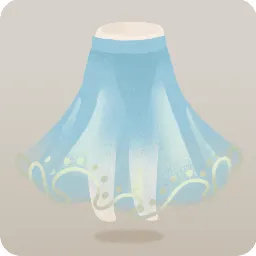 浮遊少女のスカート