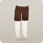 シンプルなハーフパンツ