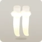 ふわふわが付いた妖精のニーハイ