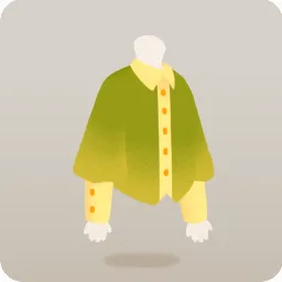 ハチミツパーティーの緑色シャツ