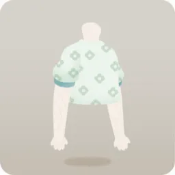 小花散らしトップス