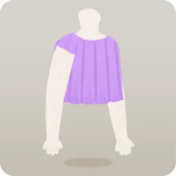 ニットタンクトップ・紫