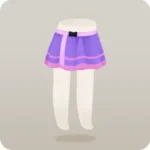 ガチャベルト付きスカート