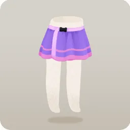 ガチャベルト付きスカート