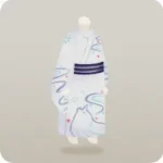 涼しげモノコーン柄の浴衣