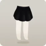 クールなベロアスカート