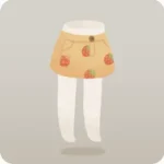 イチゴ柄スカート