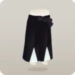 瞑想の黒い洋袴