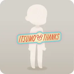 いつもThanksネオン