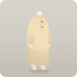 キャンプロングワンピ・アイボリー