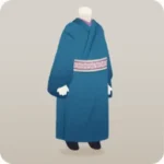 シンプルなデニムの着物