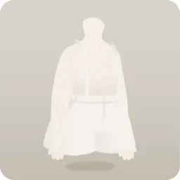 ホワイトショートサロペット