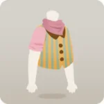ストライプベストシャツ