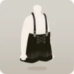 観客のハーフパンツ・黒