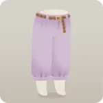 リネンのナチュラルパンツ
