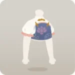総柄チャイナトップス