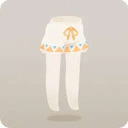 南国柄のショートパンツ
