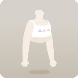 砂世界のホワイトトップス