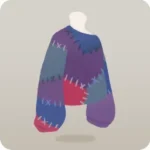 ツギハギパッチワークトップス