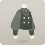上品なダークグリーントップス