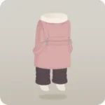 エプロン付きボトムス