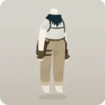 探求する考古学者の服