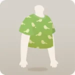 鳥柄Tシャツ