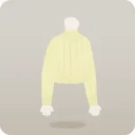 タートルネックインナー・黄